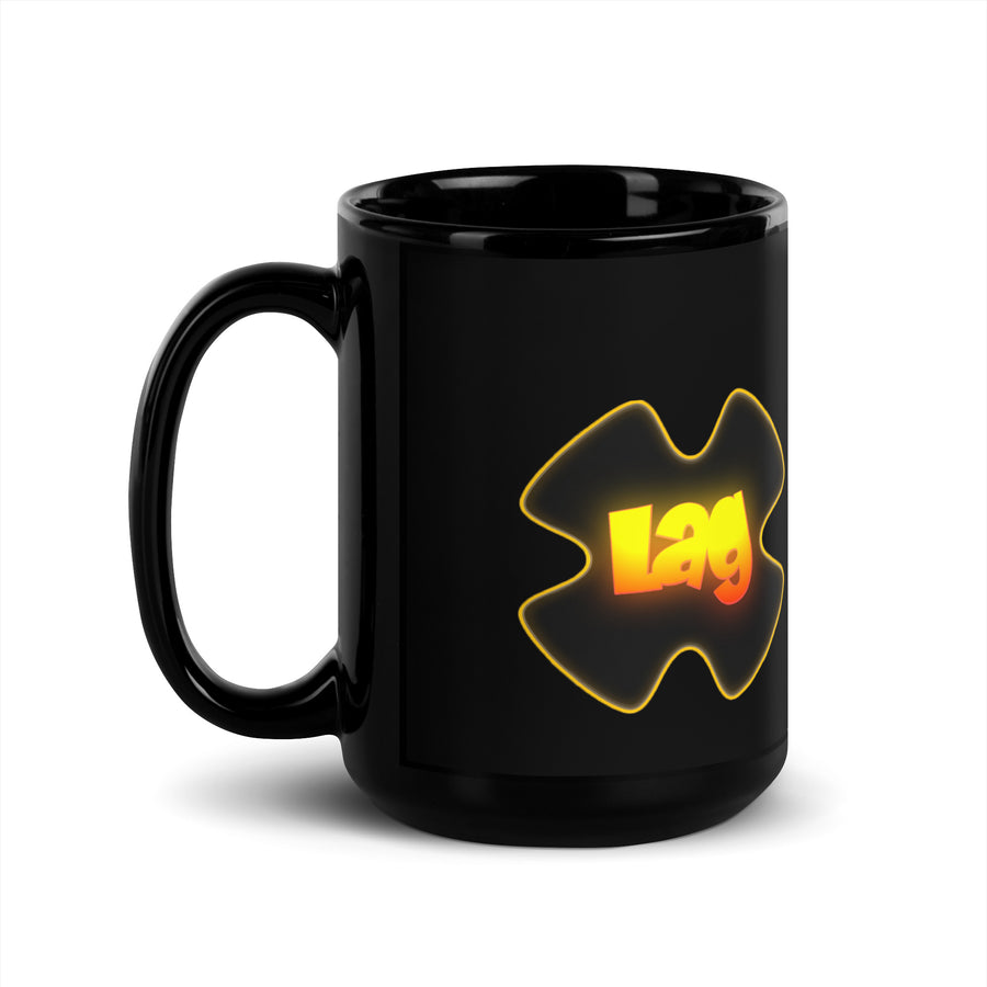LAG Black Glossy Mug