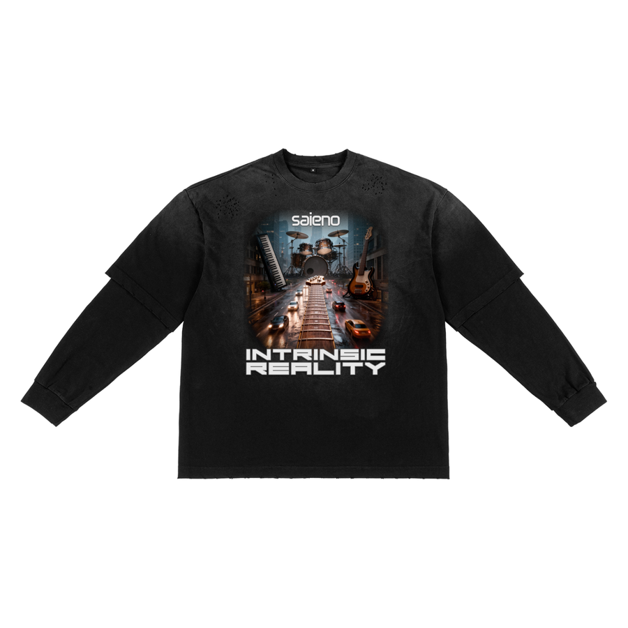 Intrinsic Reality Sunfade Faux Two-Piece T-Shirt